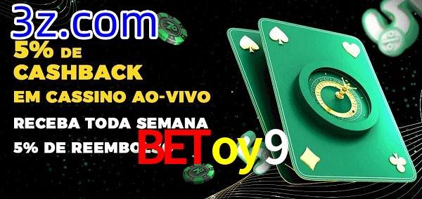 Promoções do cassino ao Vivo Betoy9